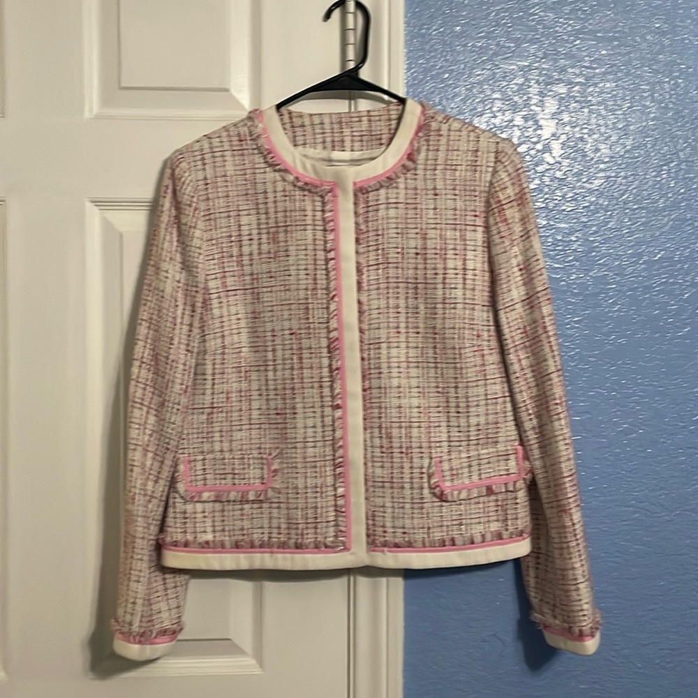 Tamari tweed size 10 jacket. No pockets